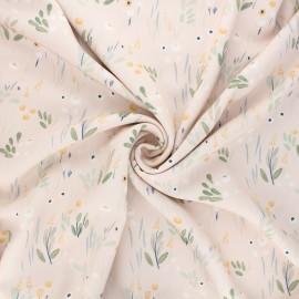 Viscose Detective flowers - Katia fabrics